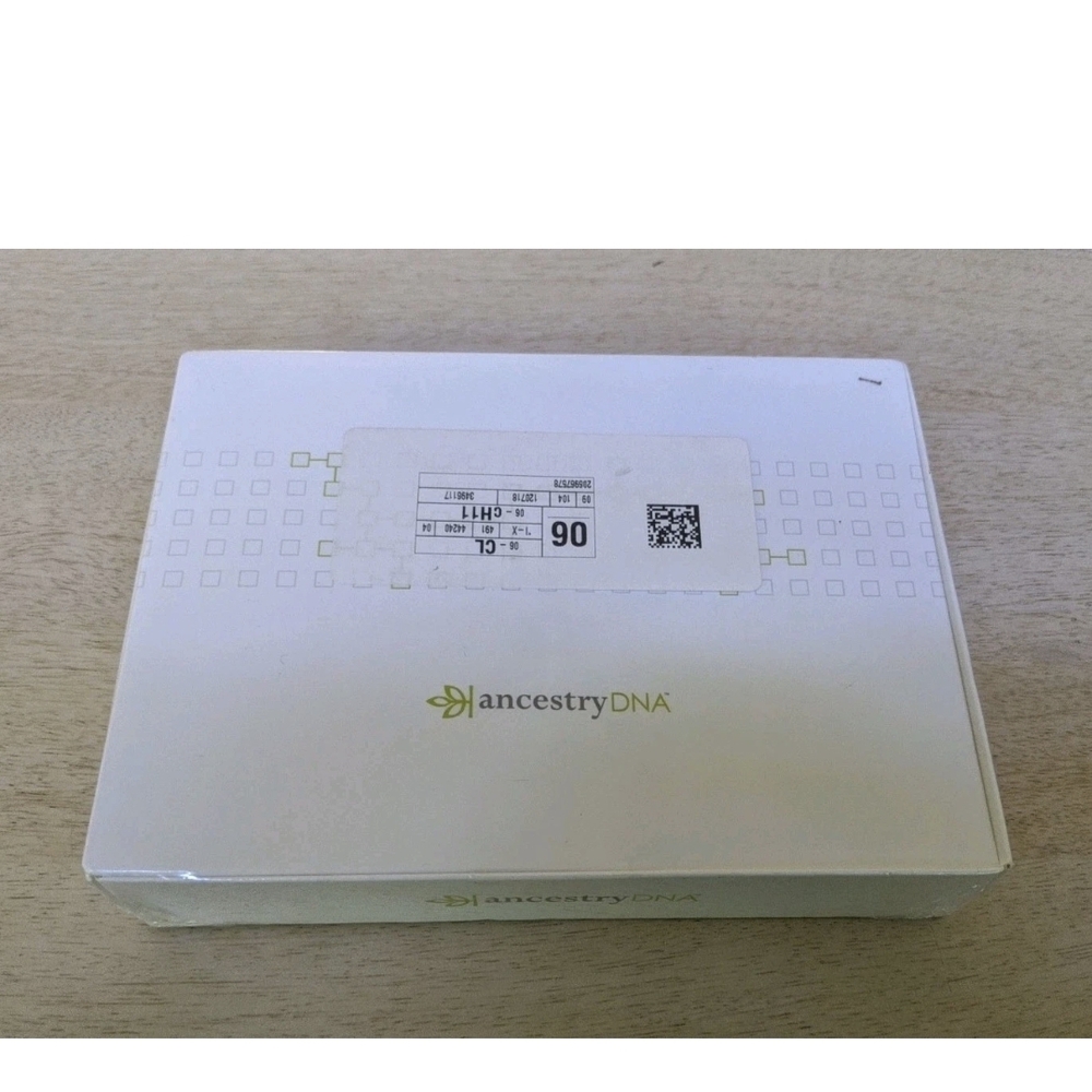 Ancestry DNA Genetic Family Tree Test Kit Factory NEW FACTORY SEALED BOX 2013